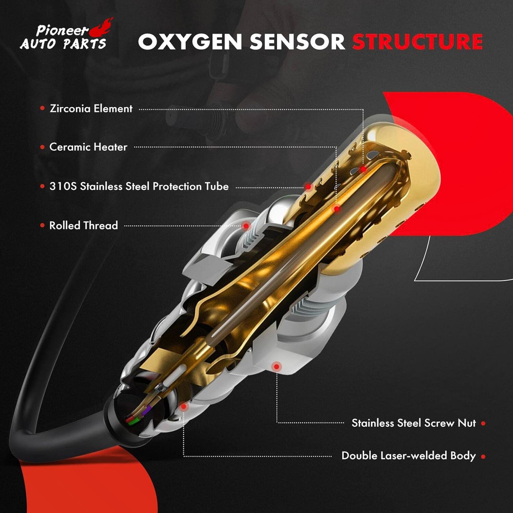 2PCS Downstream/upstream Oxygen O2 Sensor Set for Ford 22060 234-4001