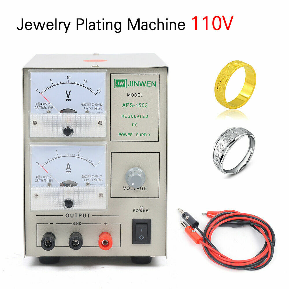 Gold Plating Kit Electric Plating Machine Tool Jewelry Electroplating Machine