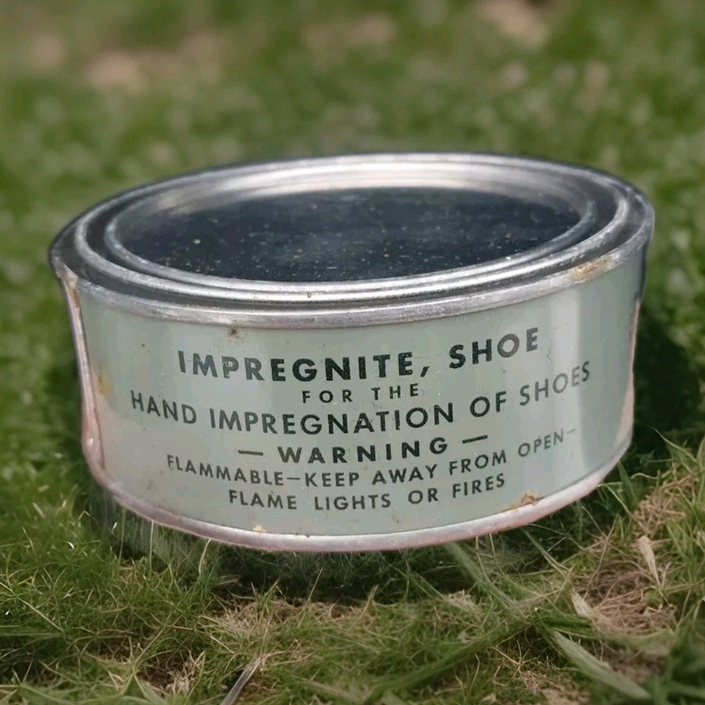 Shoe Waterproofing US Army WWII Impregnite