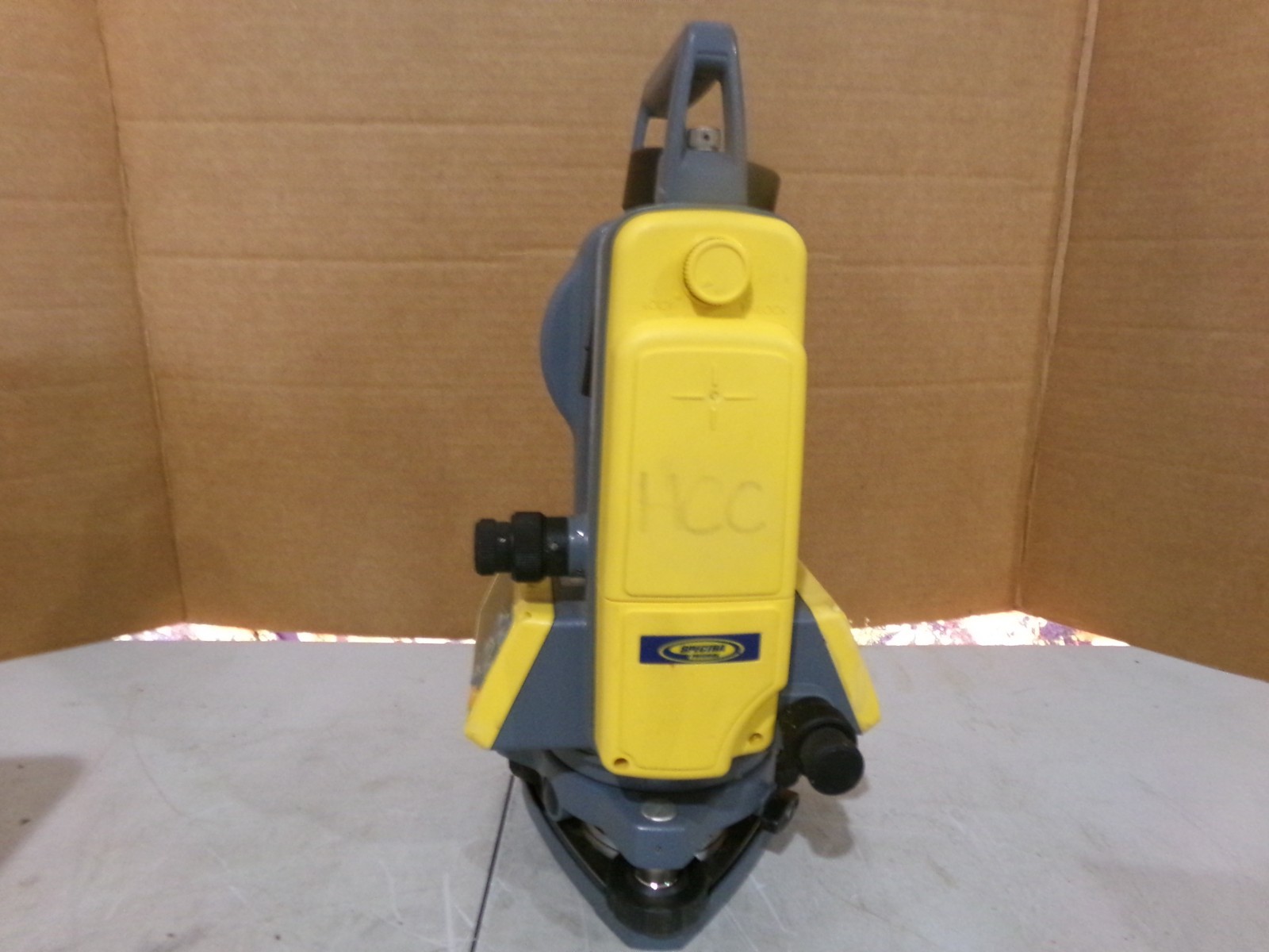 SPECTRA PRECISION DET-2 THEODOLITE WITH CASE