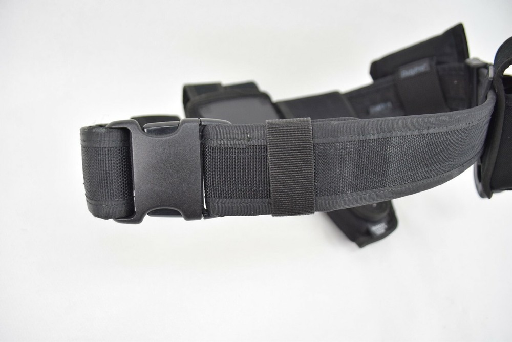 Duty Pro Black Hook and Loop Adjustable Universal Duty Belt