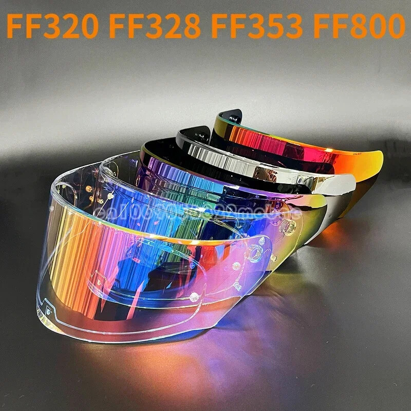 Visors for LS2 FF320 Motorcycle Helmet Replace Extra Lens Black Iridium Silver
