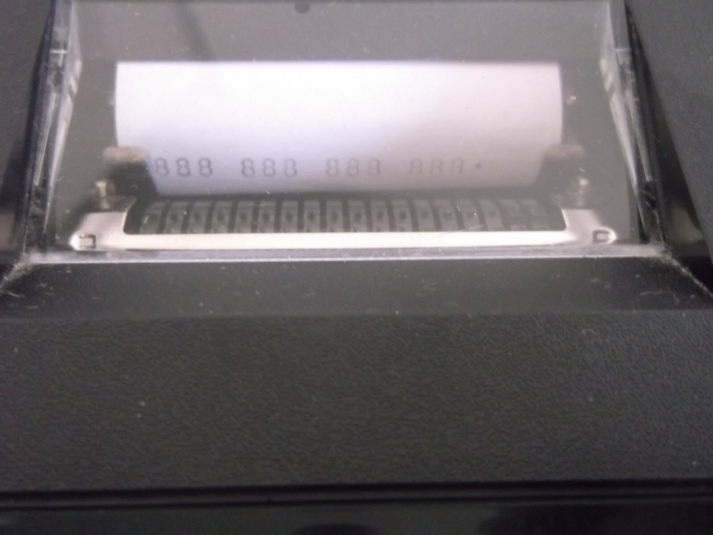 OLIVETTI 522PD 12-DIGIT GREEN DISPLAY SLIM DESKTOP ADDING MACHINE JAPAN WORKING