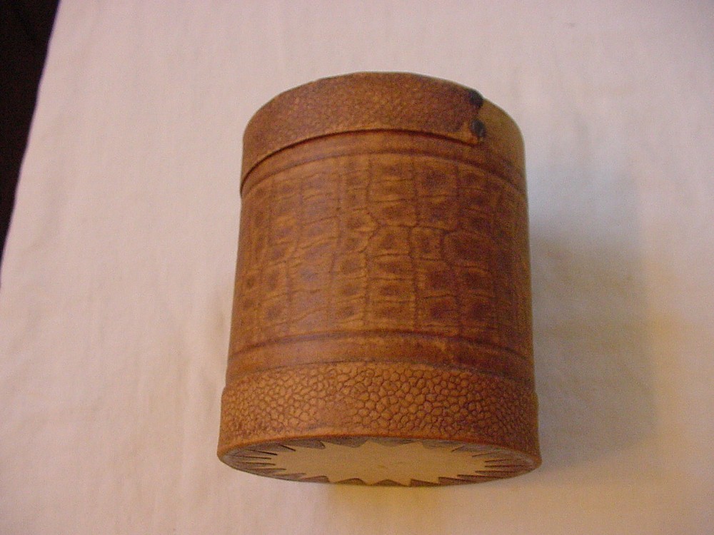 3 Inch PATHE SALON  EMPTY Cylinder Record Box