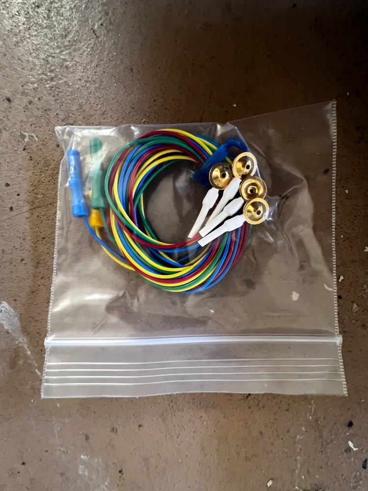 40 EEG electrodes compatible with Bainmaster devices 48" long