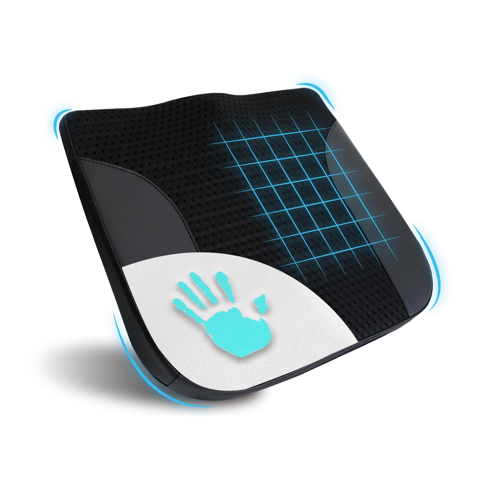 Car Seat Cushion, Comfortable Memory Foam Seat Pillow for Driving, Sciatica-B...