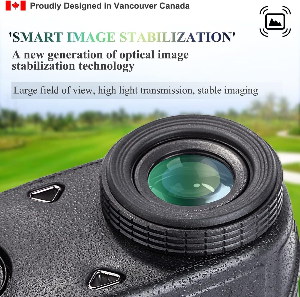 Fetch Falcon OLED Golf Rangefinder ~ High Precision Slope Mode 2500YDS *5836A2G
