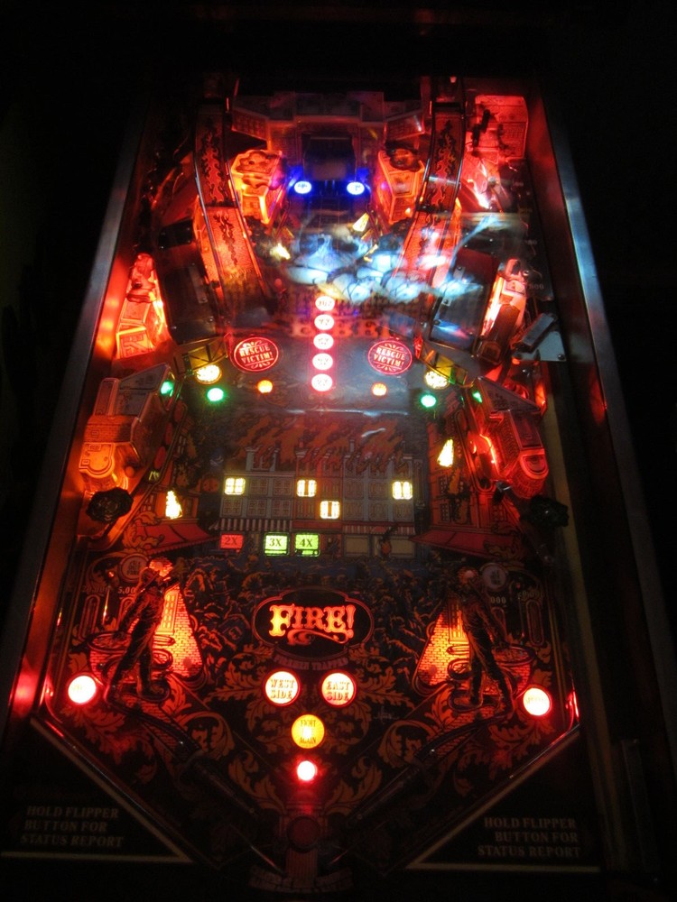 FIRE - NON GHOSTING Lighting Kit custom SUPER BRIGHT PINBALL LED KIT