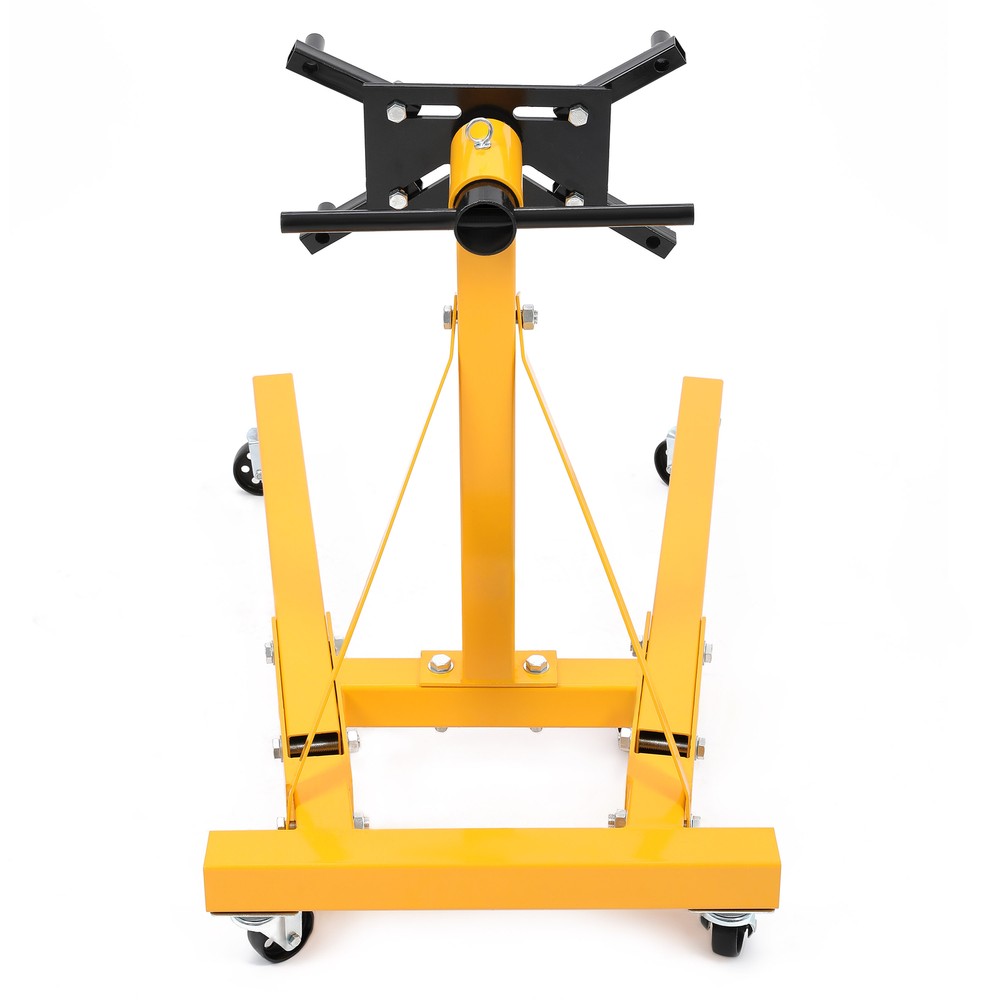 2000lb Steel Rotating Engine Stand with 360 Degree Rotating Head & Folding Frame