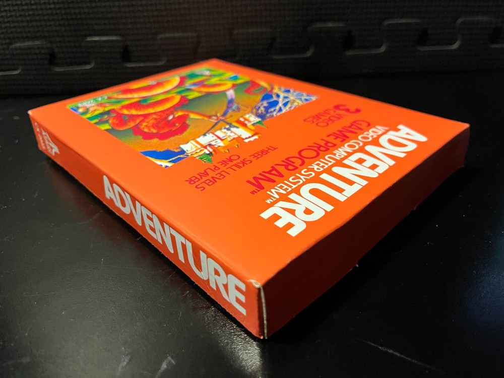 1982 Atari Adventure - Empty custom design display box
