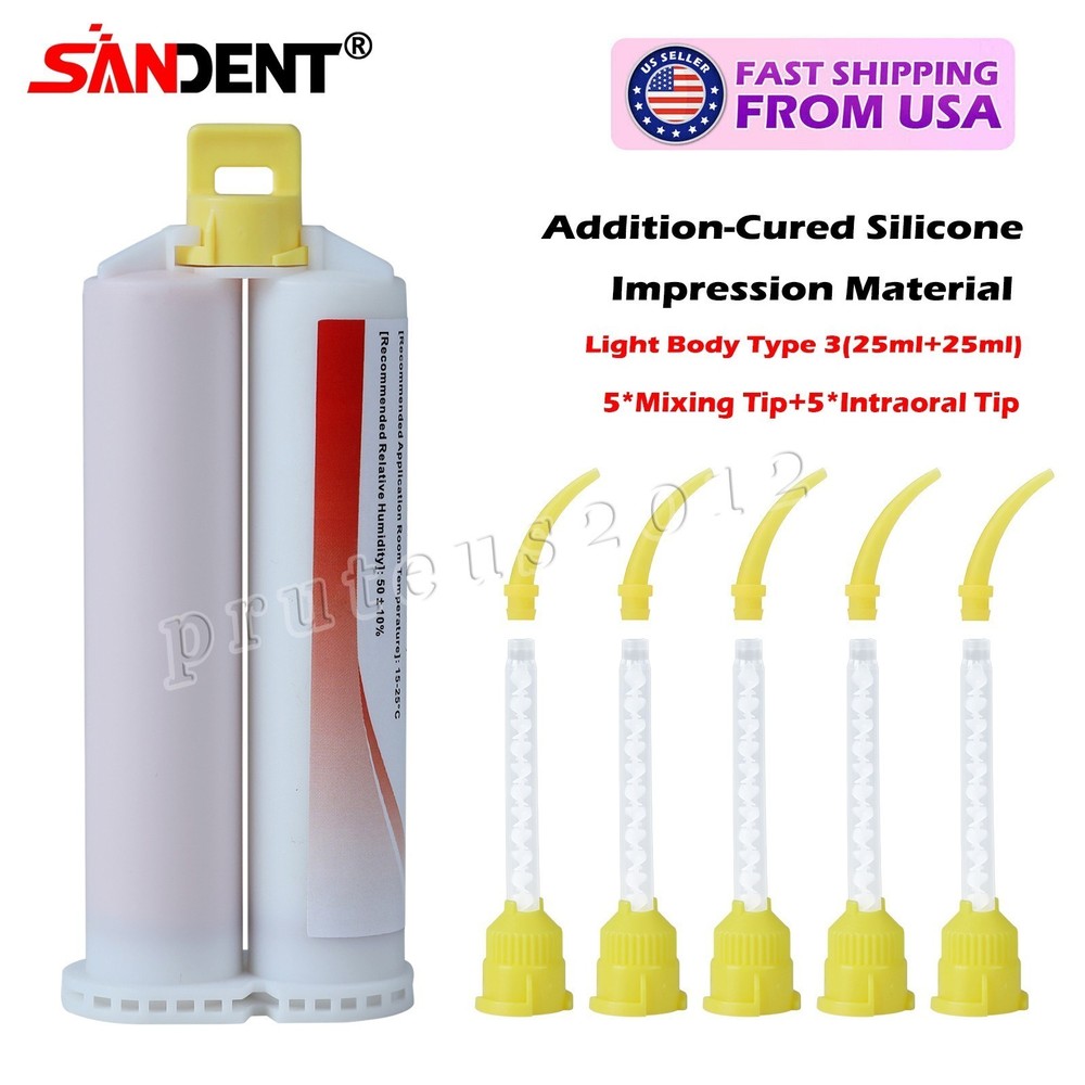 Dental VPS Impression Material LightBody - Regular Set Alginate PVS