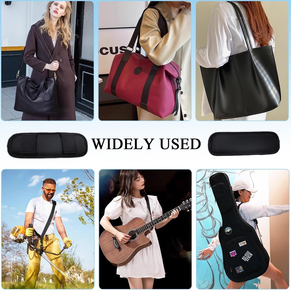 Soft Shoulder Strap Pad, Breathable & Removable Backpack Strap Pads for Bag S...