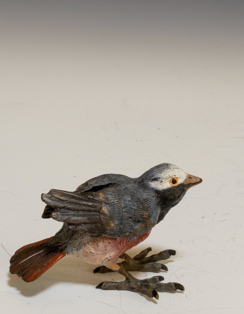COLD PAINTED BRONZE BIRD