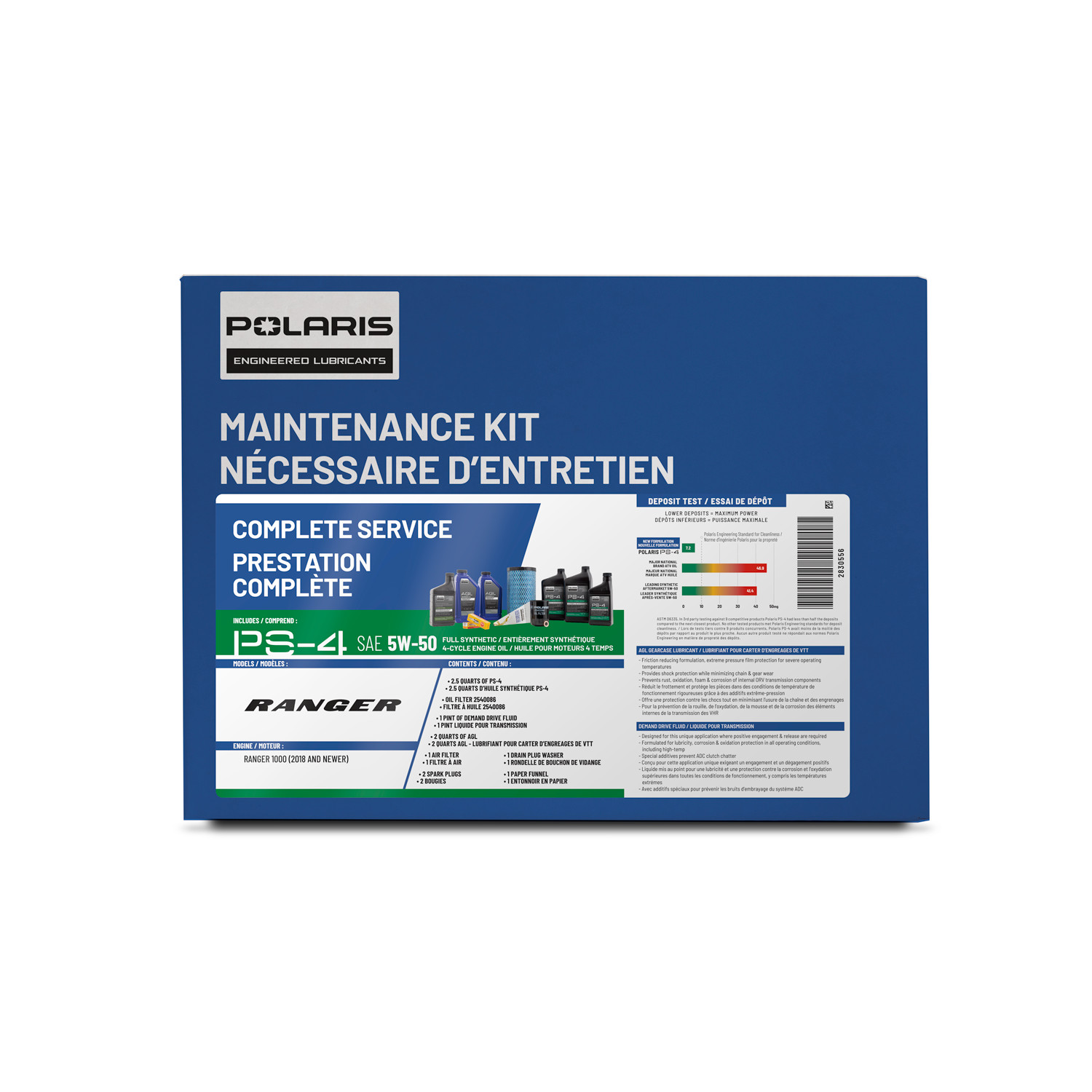 Polaris Service Kit for RANGER 1000 XP, 1000 CREW XP Models and More, Includes