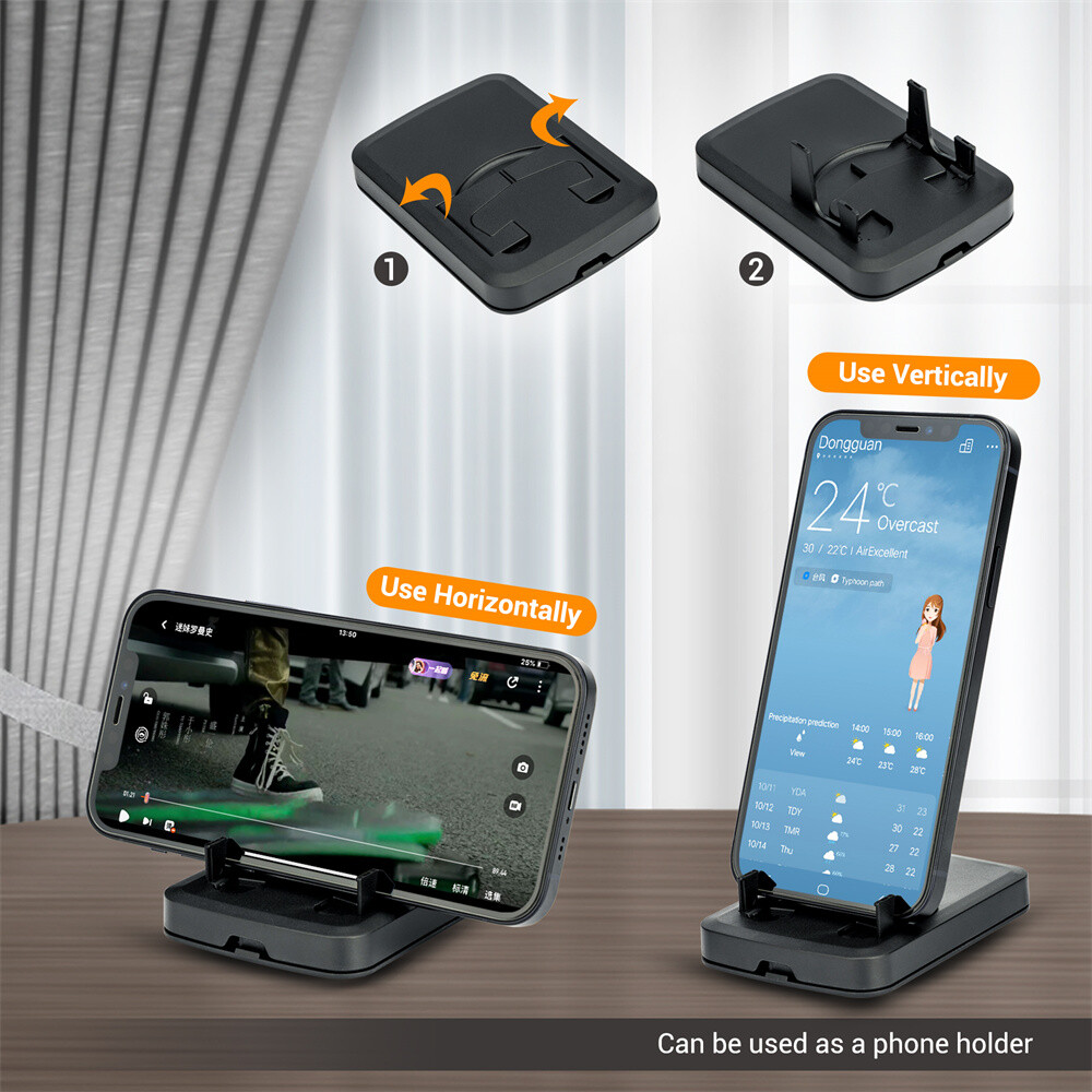 Cable Card+22" 65W USB-C Cable & USB-A/Micro-USB/Lightning/OTG Adapter Case Kit