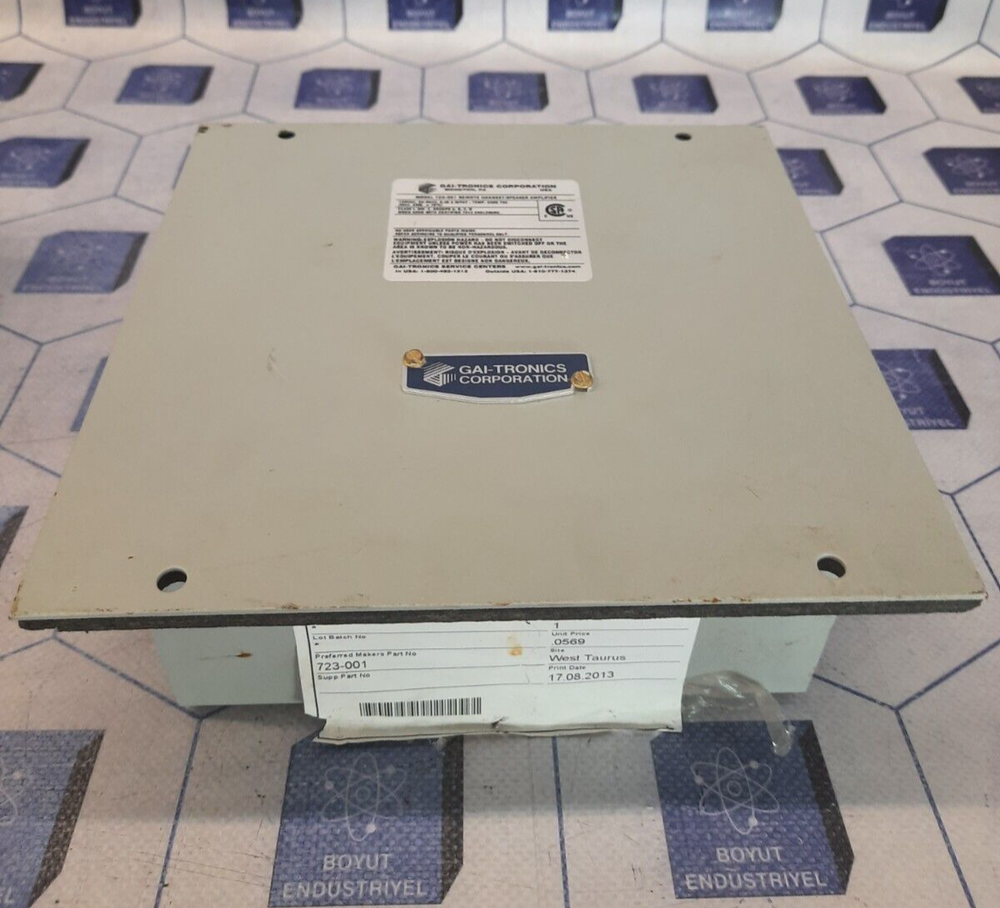 GAI-TRONICS 723-001 REMOTE HANDSET / SPEAKER AMPLIFIER