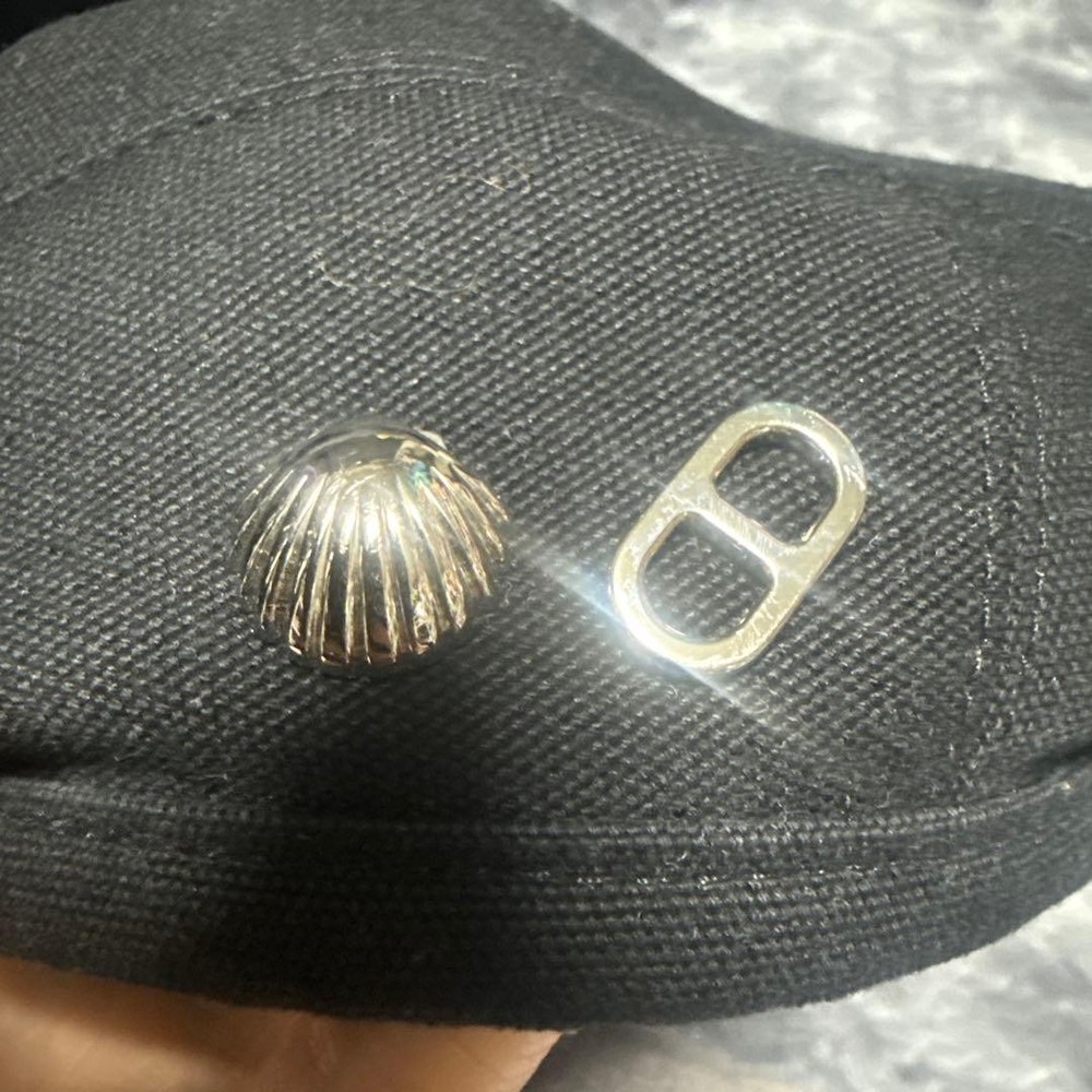 Hermes Saint Honore Seashell Beret Hat 57