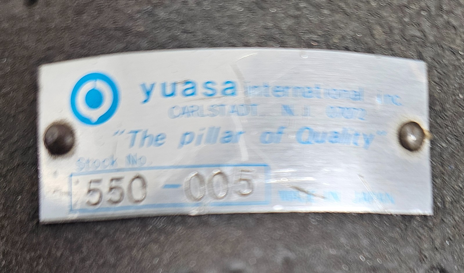 YUASA 550 005 HORIZONTAL/VERTICAL, 5C COLLET, 24 POSITION