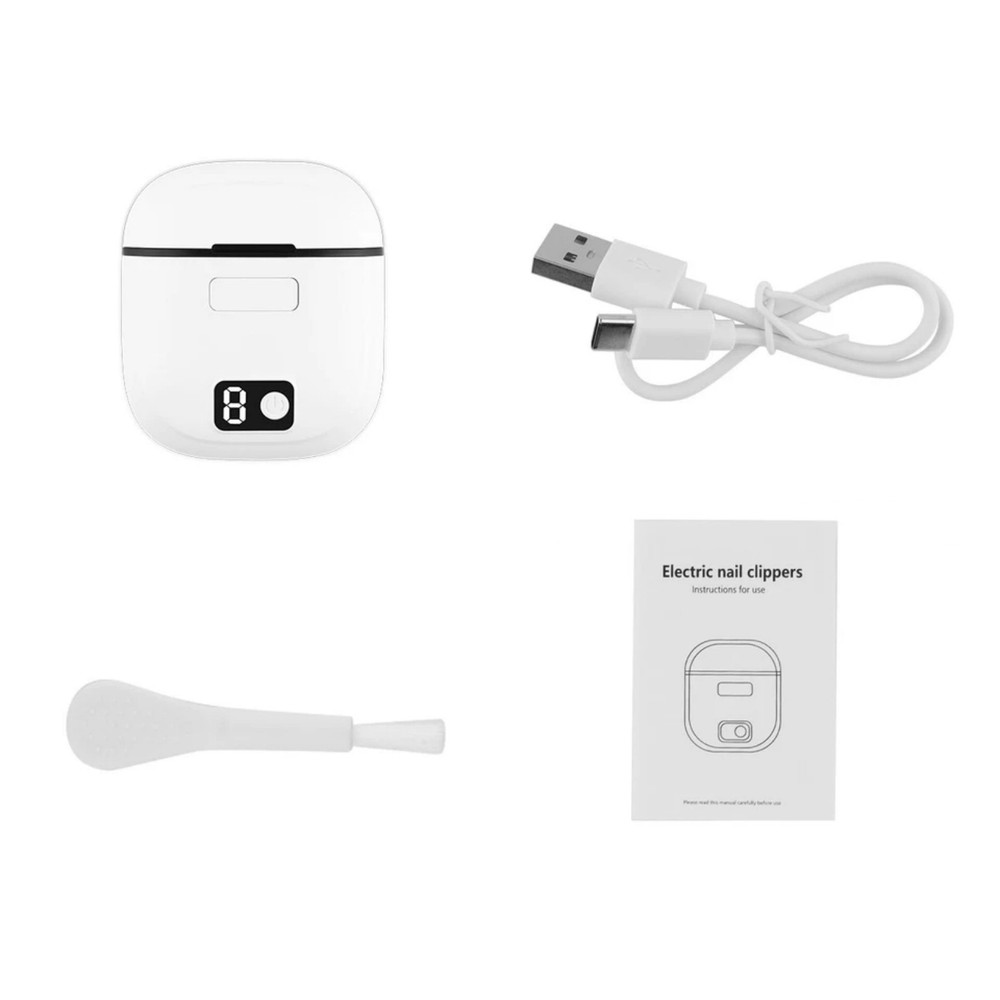 Automatic Electric Nail Grinder 3 Speed Modes Digital Control for Home Use