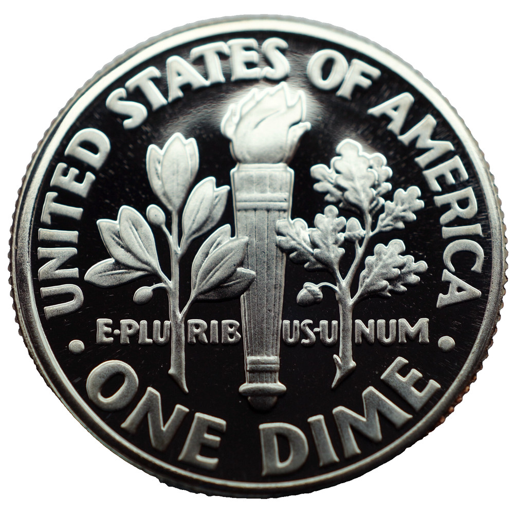 1997-S Proof Roosevelt Dime