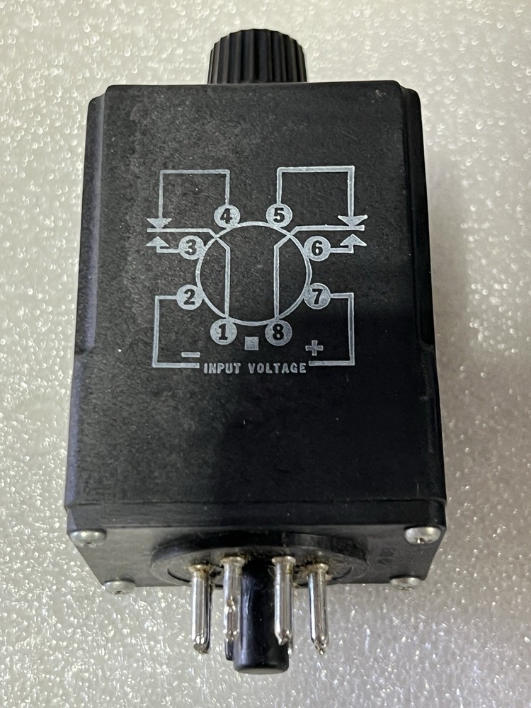 PS Syracuse Electronics TVR/D-00501 Time Delay Relay 1 Second