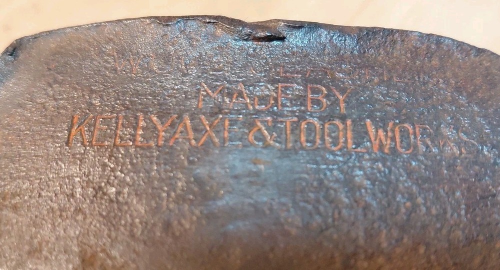 Kelly Axe And Tool Works 32 Long Handle been Changed,,single Edge Axe