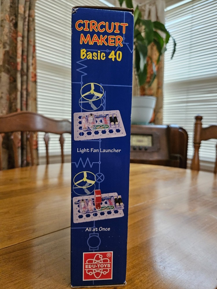 NEW STEM Circuit Maker Skill Builder 40 different projects Basic 40 EDU-Toys
