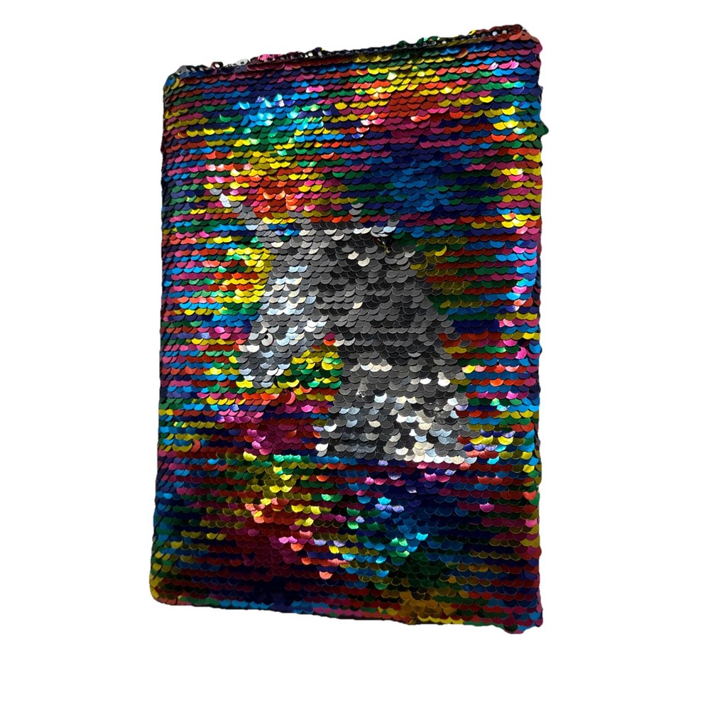 Unicorn sequin padded notebook - 8.5” x 6”