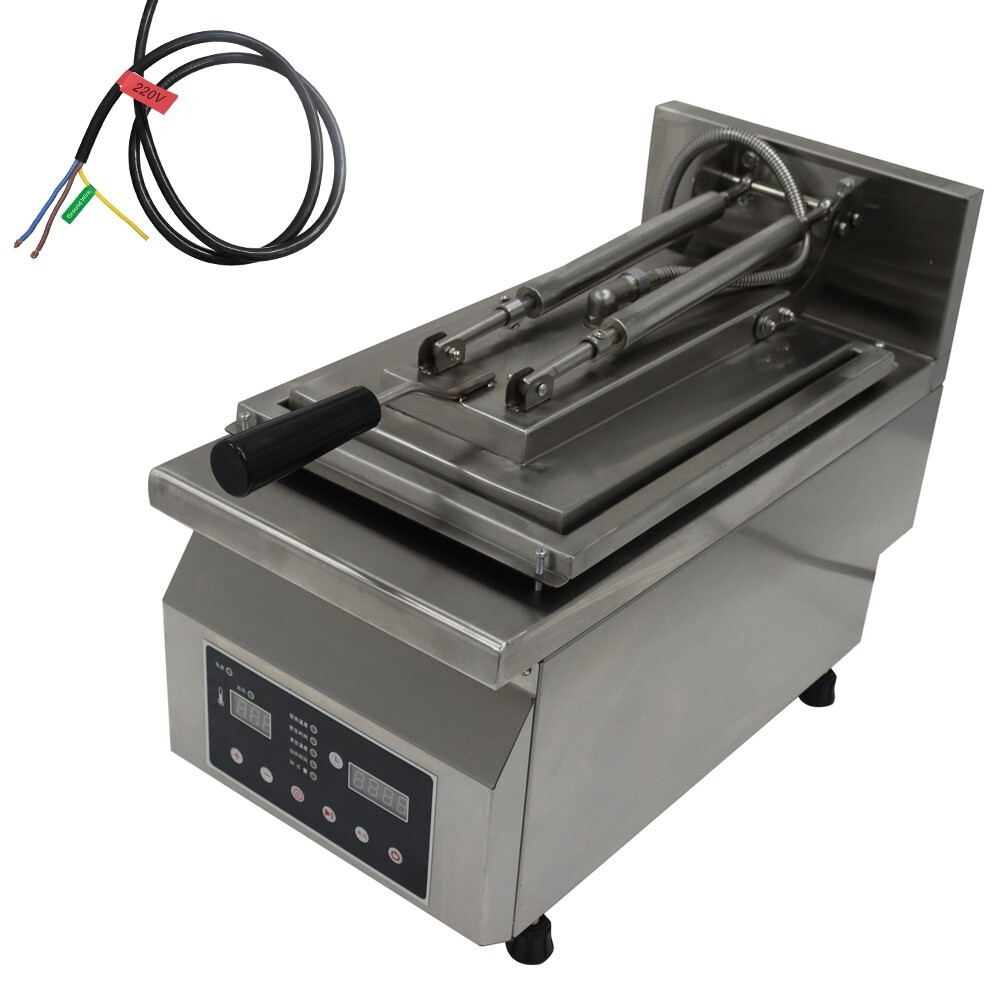 Used Fried Steam Dumpling Maker Single head Fryer Wonton Machine Automatic 220V