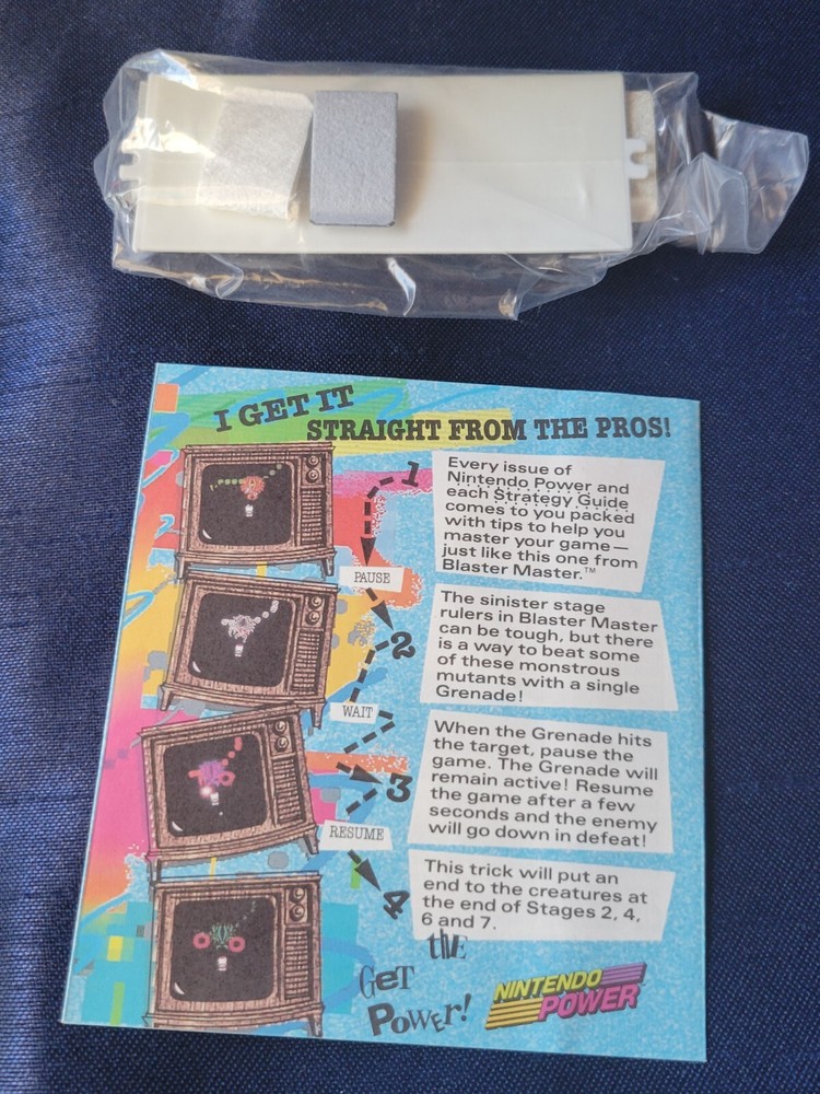 NES CLEANING KIT COMPLETE W/ POSTER Authentic Nintendo NES