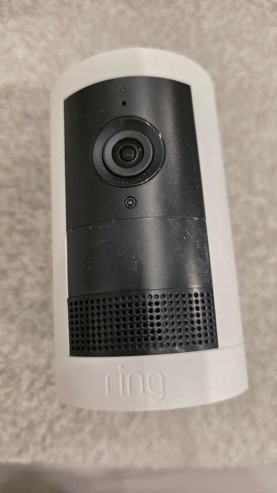 Ring Stick Up Cam Battery/Plug In Camera (3rd Generation - White)