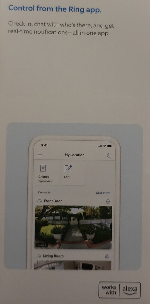 Ring Battery Video Doorbell Video Security Camera