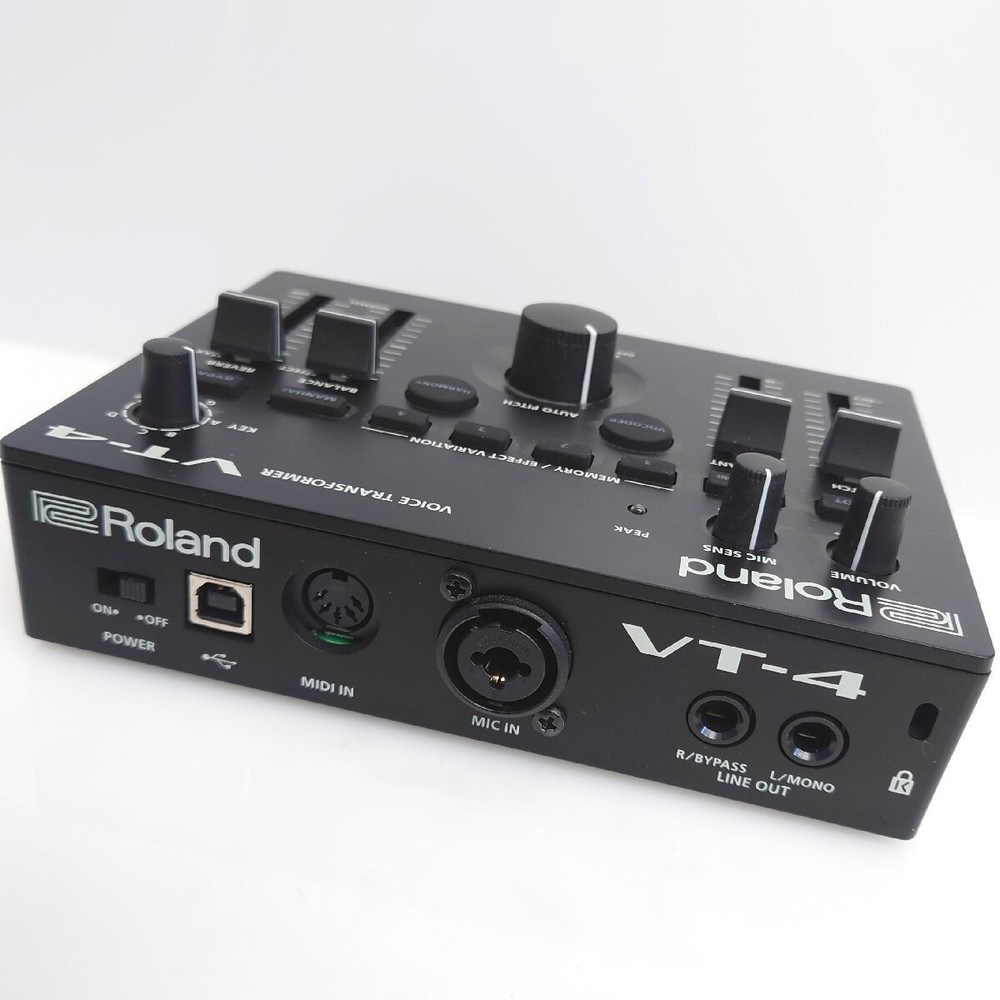 Roland VT-4 Voice Transformer AIRA Effect Processor Vocal Test Completed