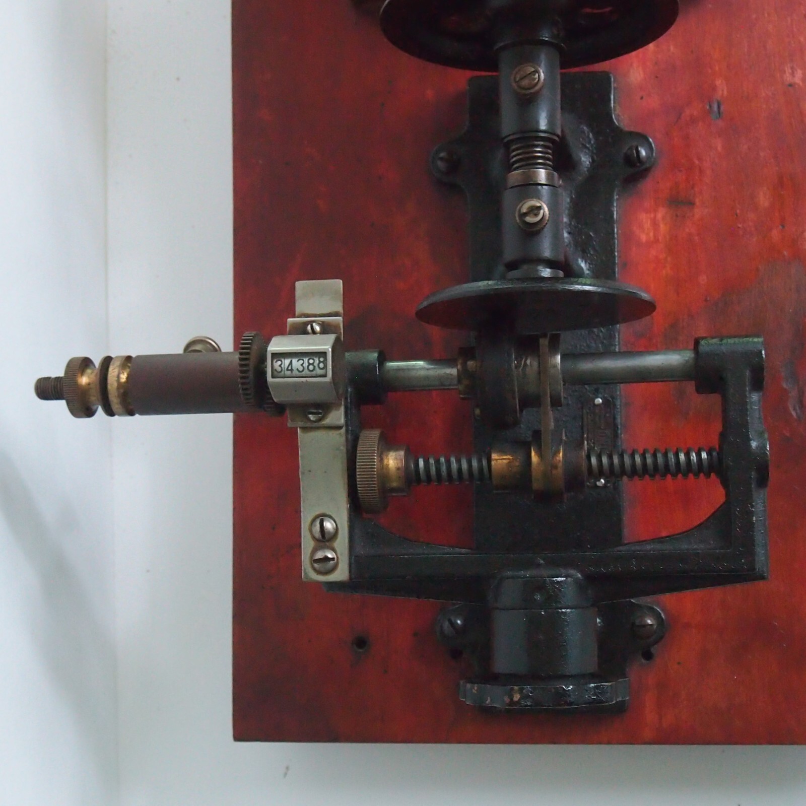 16.5" Antique CENCO Wire Winder Machine Vintage Tool Scientific Coil Maker