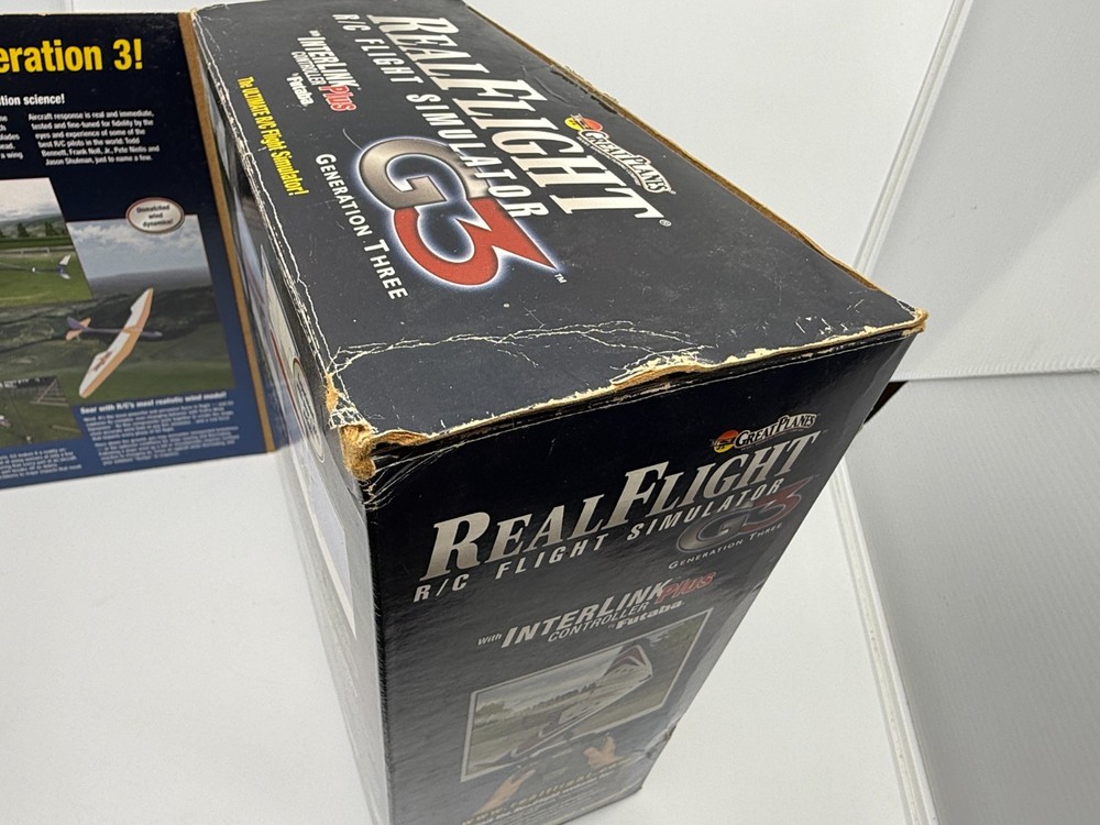 Great Planes RealFlight RC Flight Simulator G3 InterLink Plus - CIB -