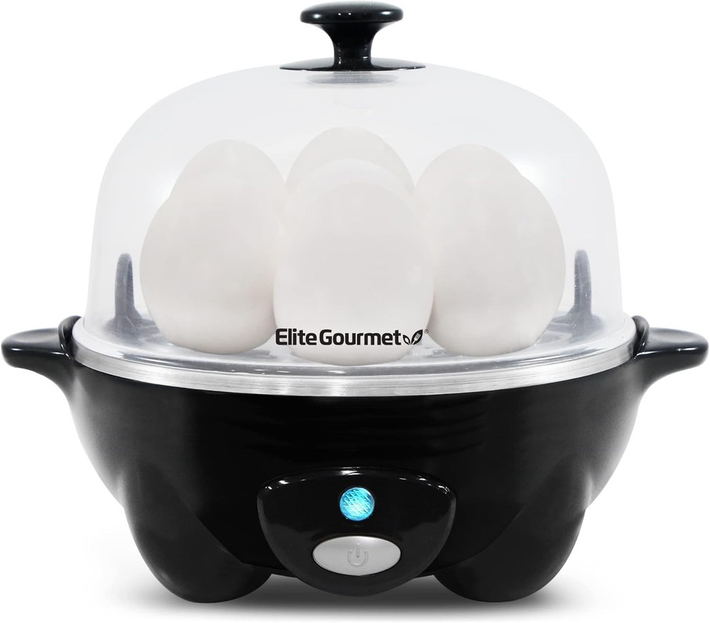 Versatile Egg Cooker for Hard, Medium & Soft Boiled Eggs - 7 Egg Capacity