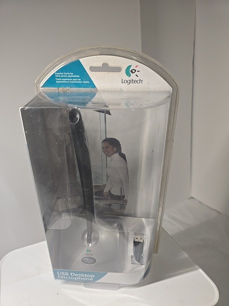 Logitech USB Desktop Microphone New