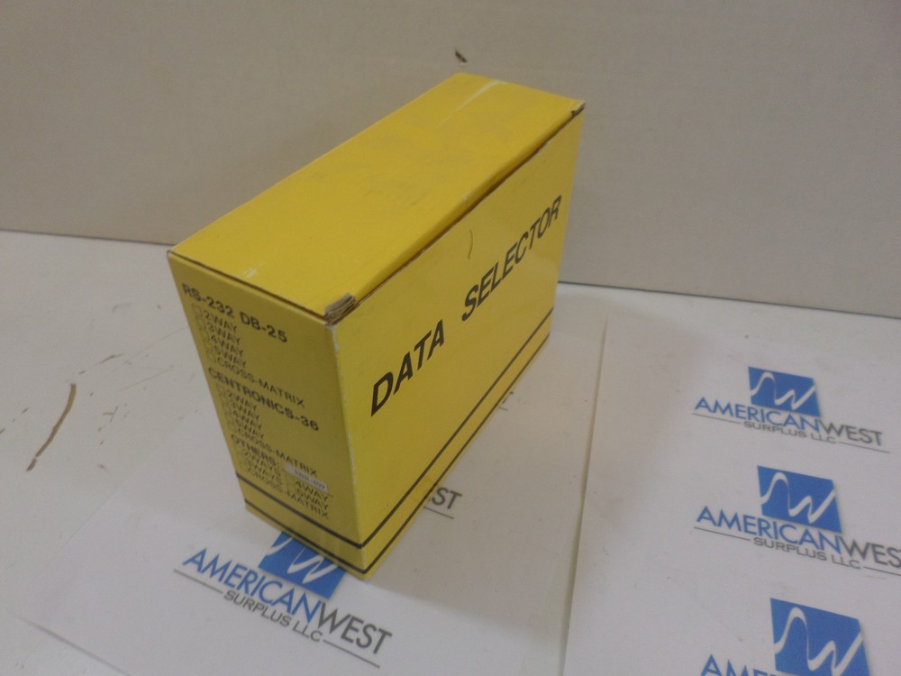New surplus SBR409 Data selector 4 position old stock