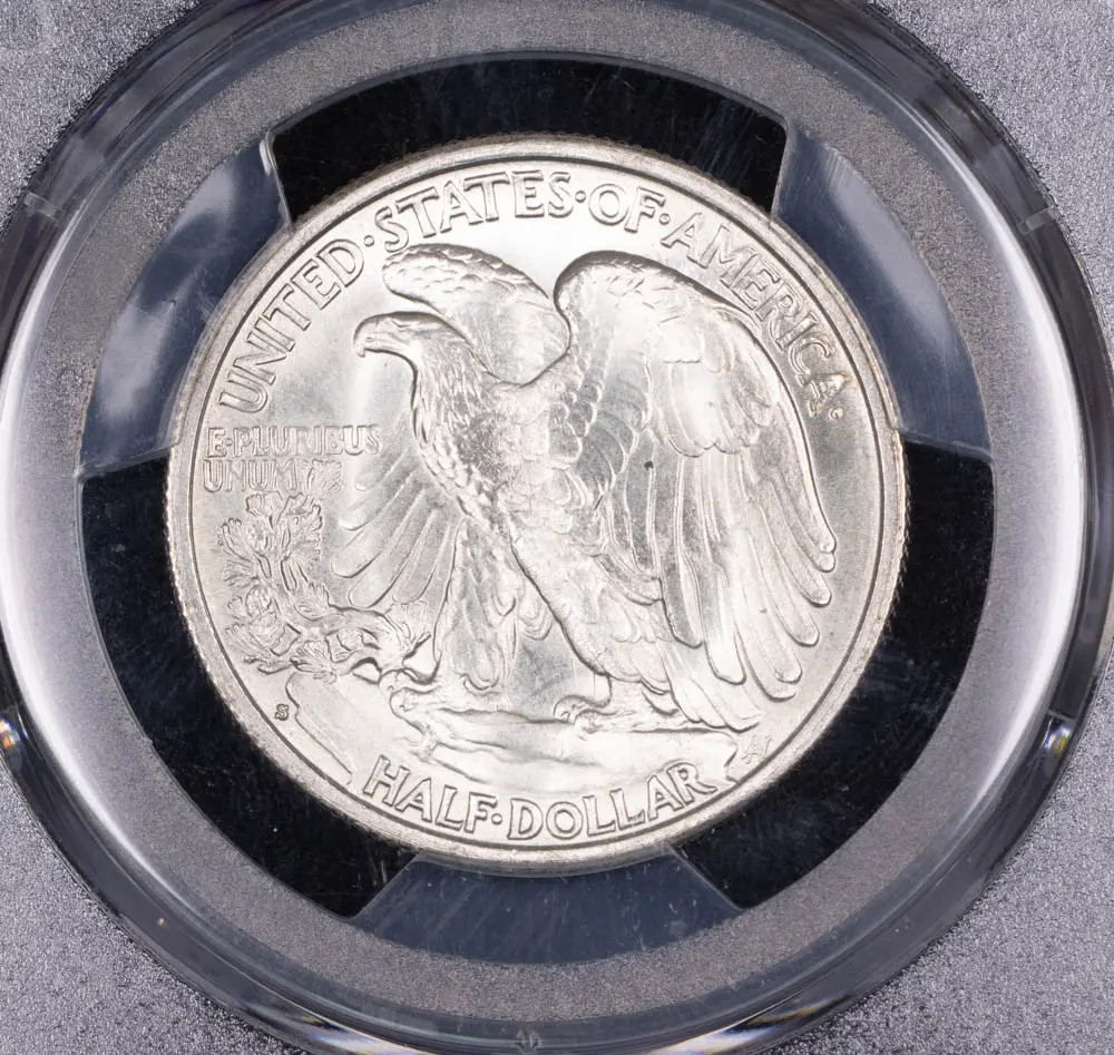 1939 S Half Dollars Liberty Walking PCGS MS-65