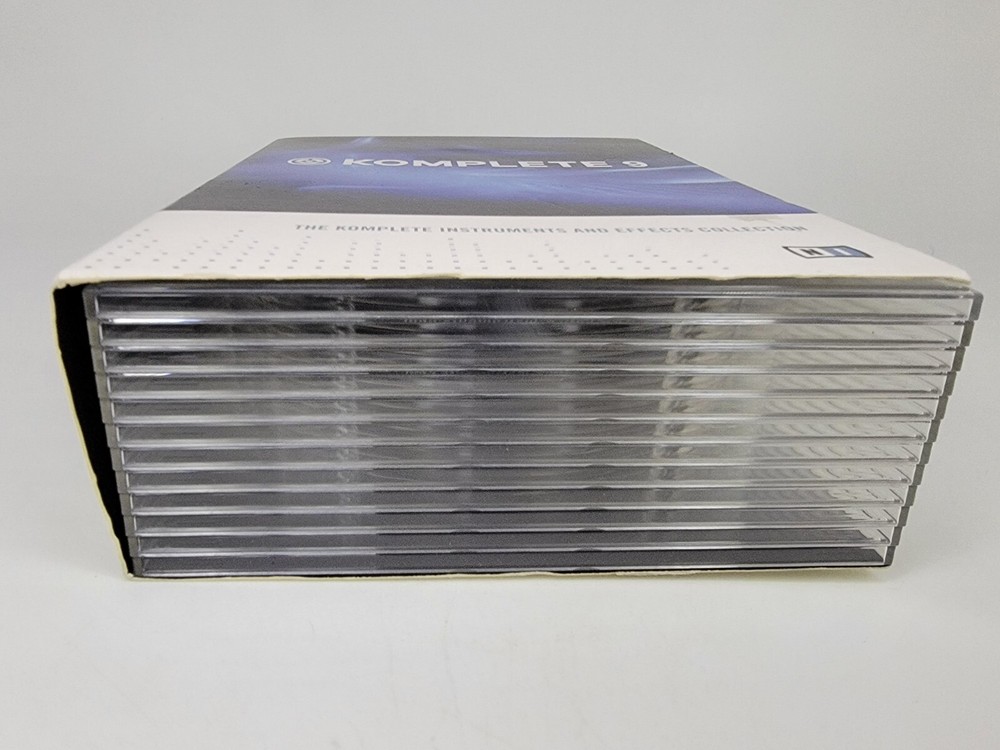 Komplete 9 Native Instruments & Effects Collection 12 Discs No Serial SHIPS FAST