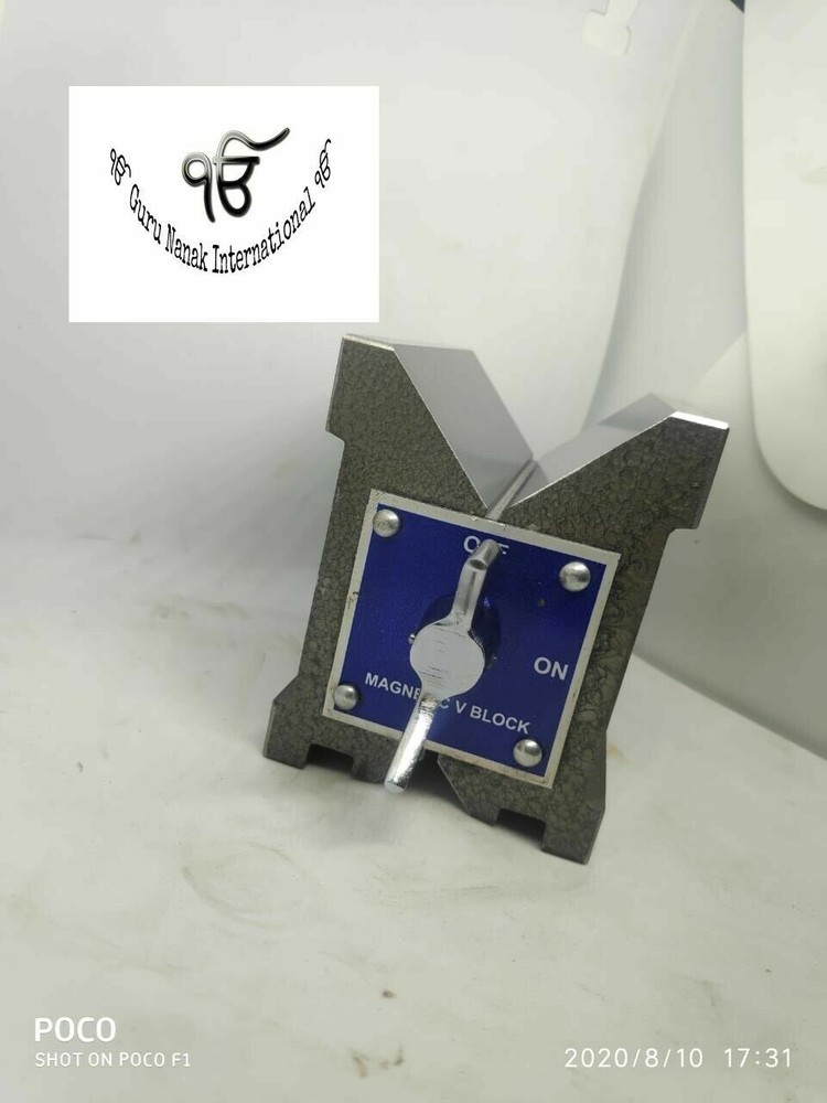 Magnetic V block Matched Pair / 1pc Both Side V Packed Precision quality