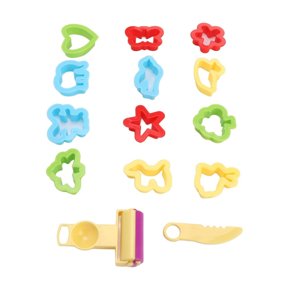 Modeling Clay Molds ABS Plastic Material Easy Cleanable DIY Educational Relaxing