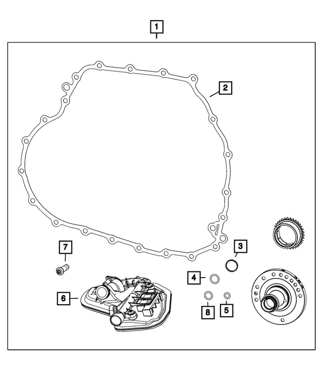 Genuine Mopar O-Ring 4753042AA