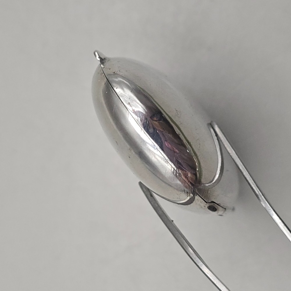 Antique 800 Silver Pill Box Snuff Box