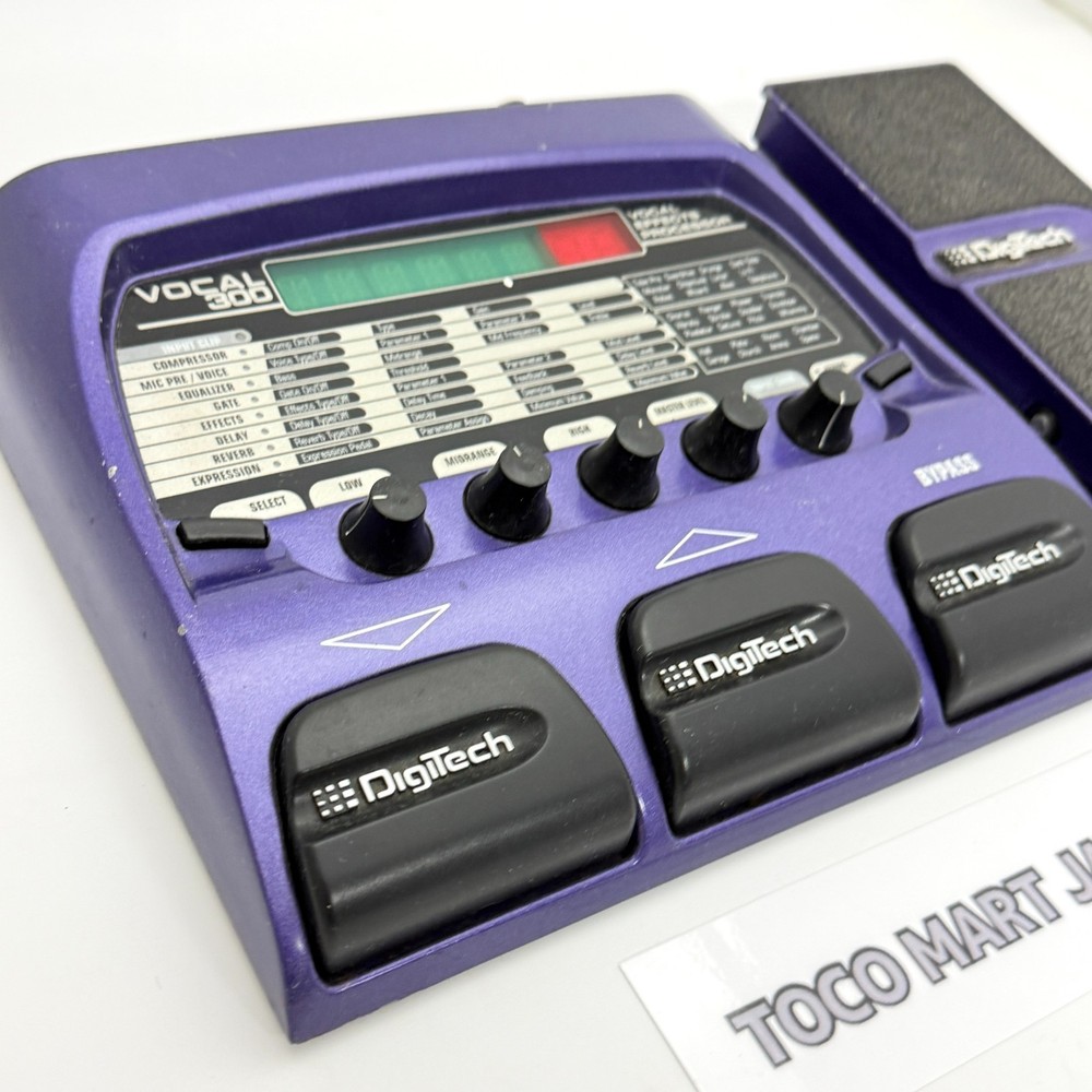DigiTech Vocal 300 Vocal Multi-Effects Processor Voice Changer Used #0119