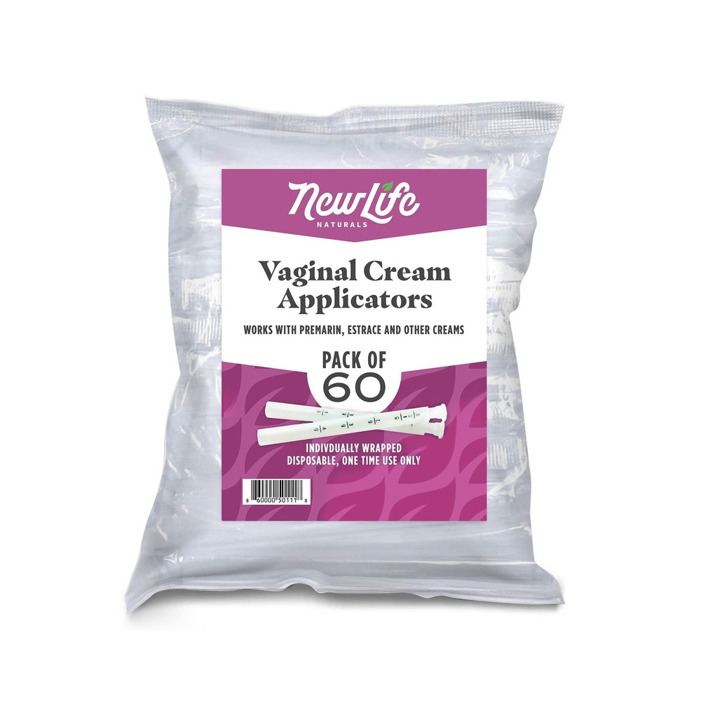 Disposable Plastic Vaginal Applicator Pack: Hygienic Threaded Injector Applic...