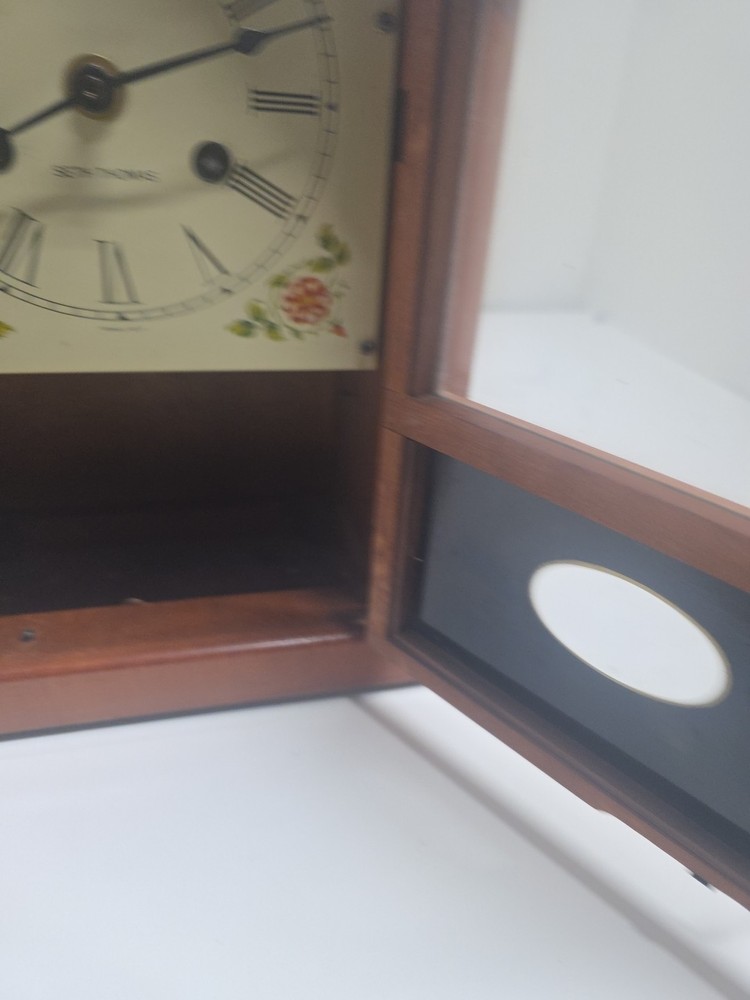Seth Thomas Sharon Steeple Mantel Clock PLEASE READ (T7)