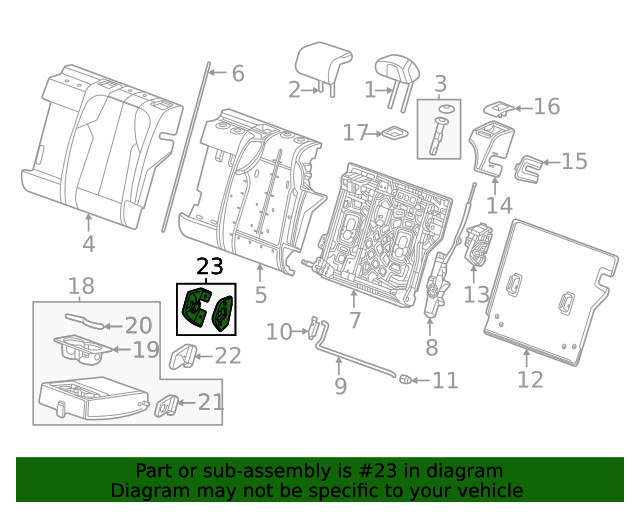 Genuine GM Mount Bracket 13552545