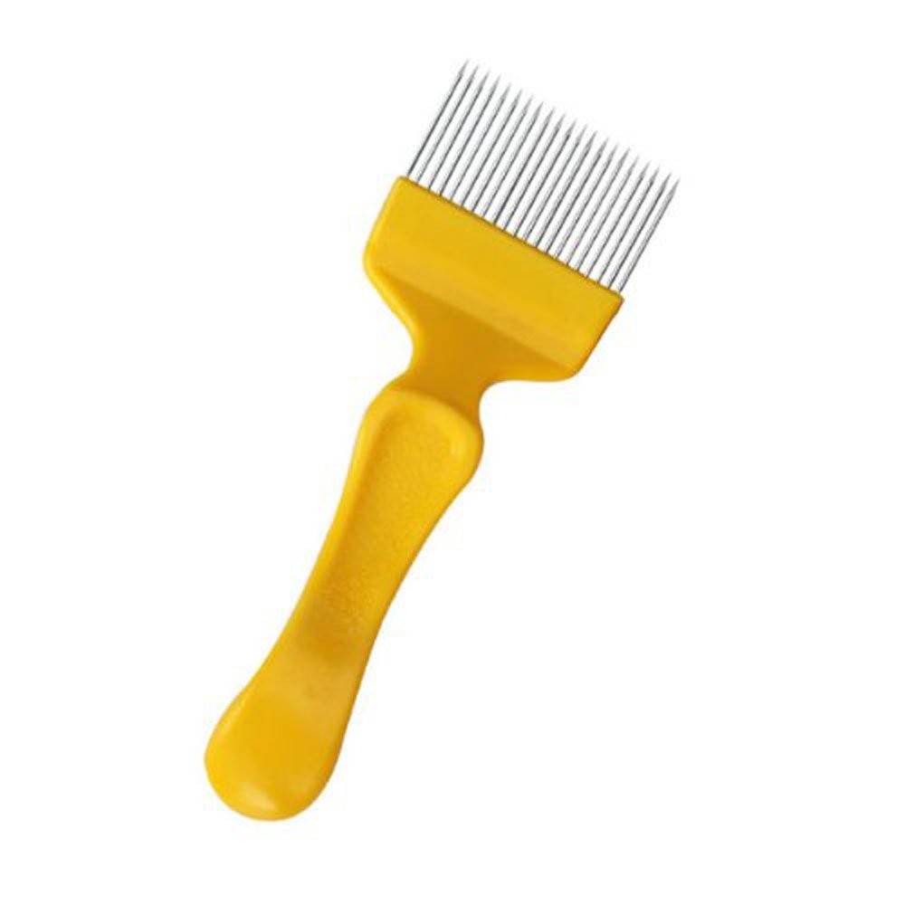 Bee Keeping Uncapping Fork with 18 Tines Stainless Steel Bee Keeping Tool