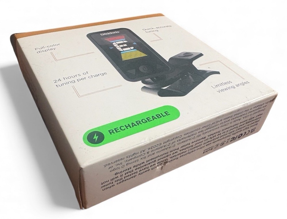 D'Addario Eclipse Rechargeable Cello & Bass Tuner